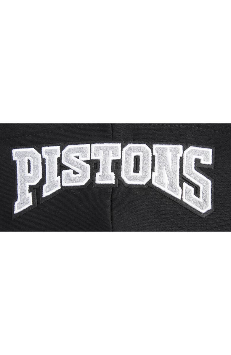 PRO STANDARD Women's Pro Standard Black Detroit Pistons 2023/24 City Edition Cropped Pullover Hoodie, Alternate, color,
