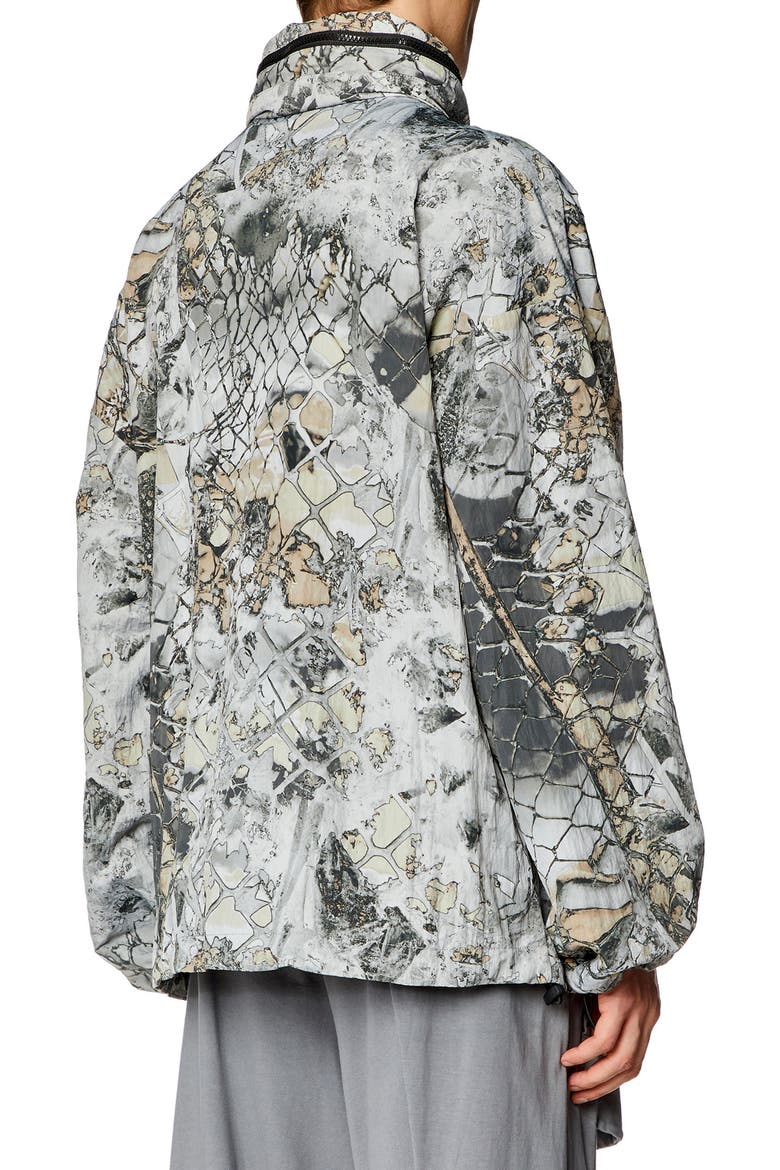 J-Dorsett Nylon Jacket with Stowaway Hood, Alternate, color, TAN/ BROWN