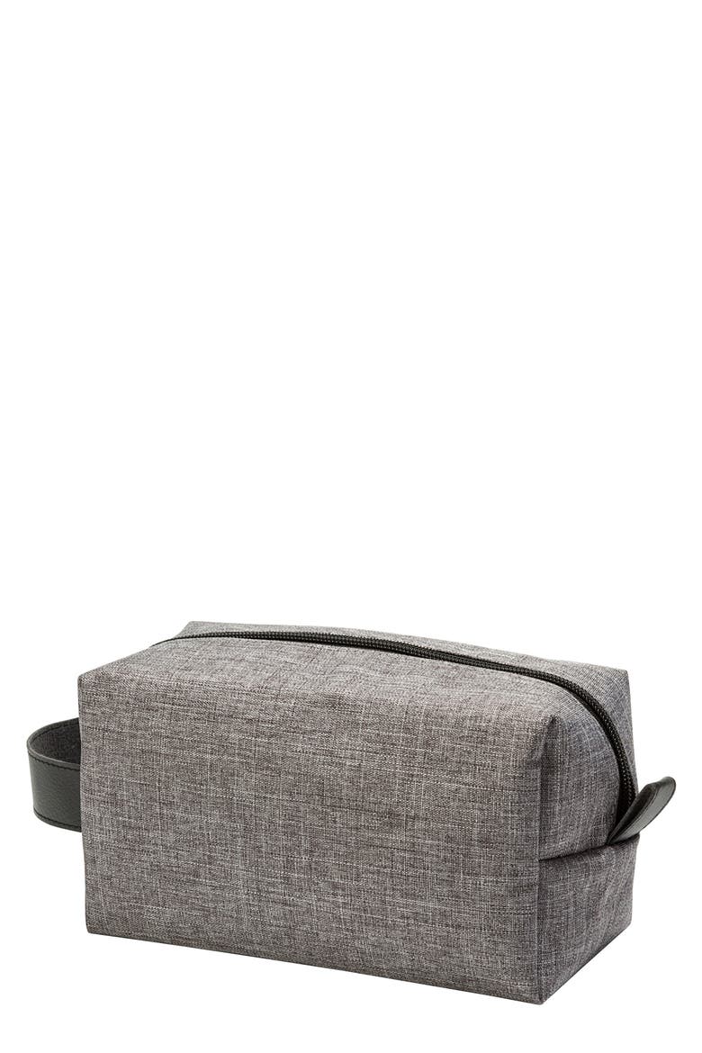 Monogram Dopp Travel Kit, Main, color, GREY