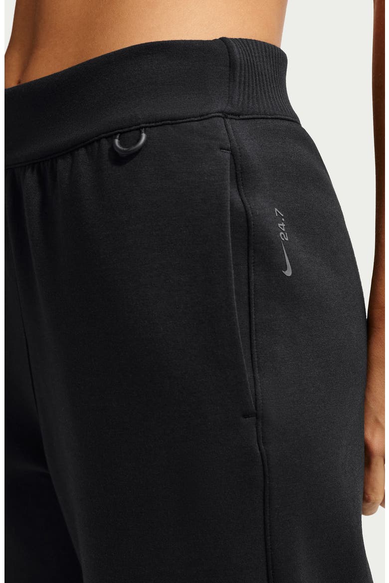 24.7 ImpossiblySoft Dri-FIT High Waist Performance Joggers, Alternate, color, BLACK/DARK SMOKE GREY