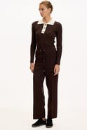 Exquise Drawstring Knitted Trousers