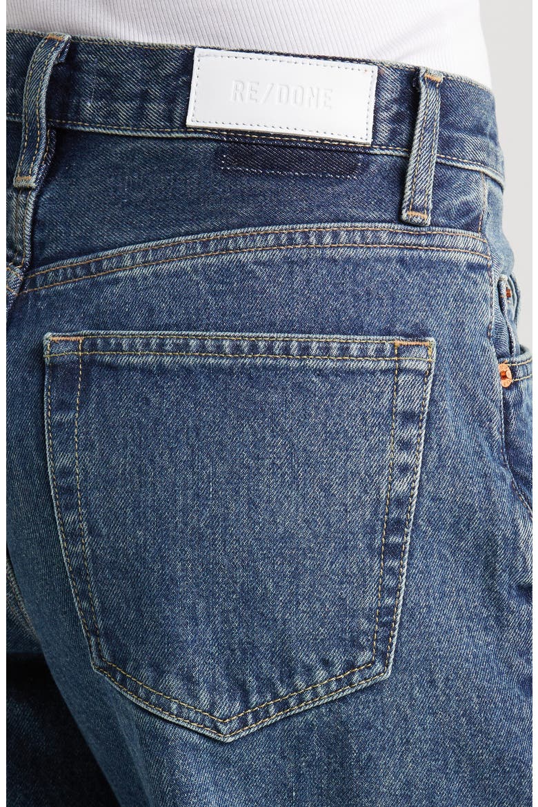 Tapered Wide Leg Jeans, Alternate, color, WHISKEY INDIGO