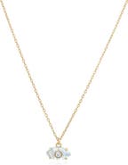The Lovery Fine Jewelry Mother of Pearl Evil Eye Necklace