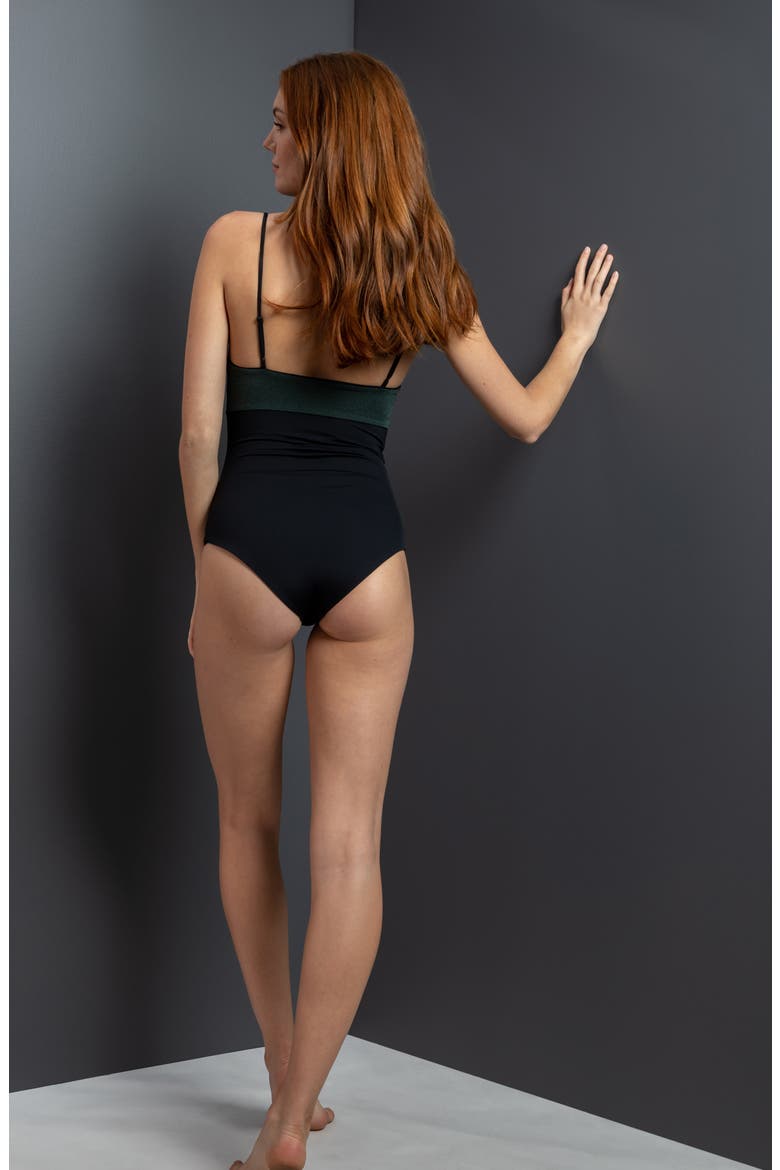 Scarlett One-Piece Swimsuit, Alternate, color, BLUE GREEN