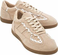 Forever & Always Shoes Shiva Suede Leather Sneakers