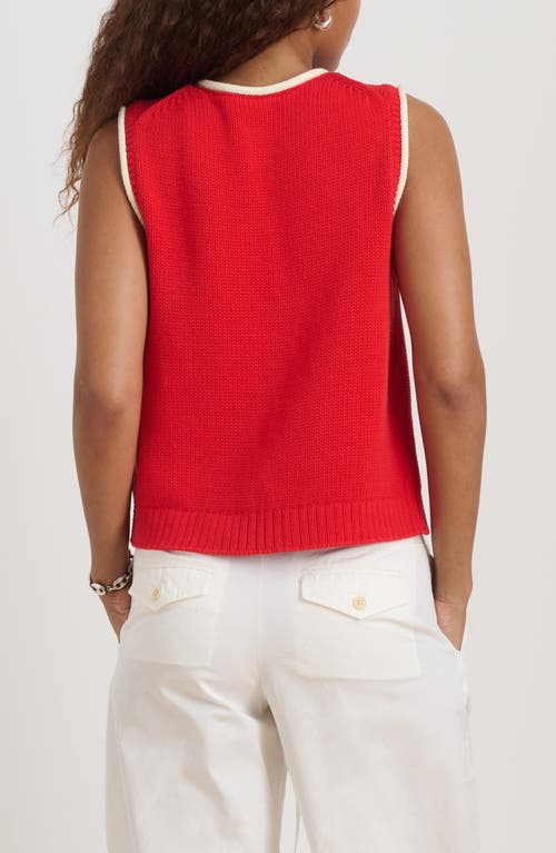 Alex Mill Bridget Tipped Sweater Vest