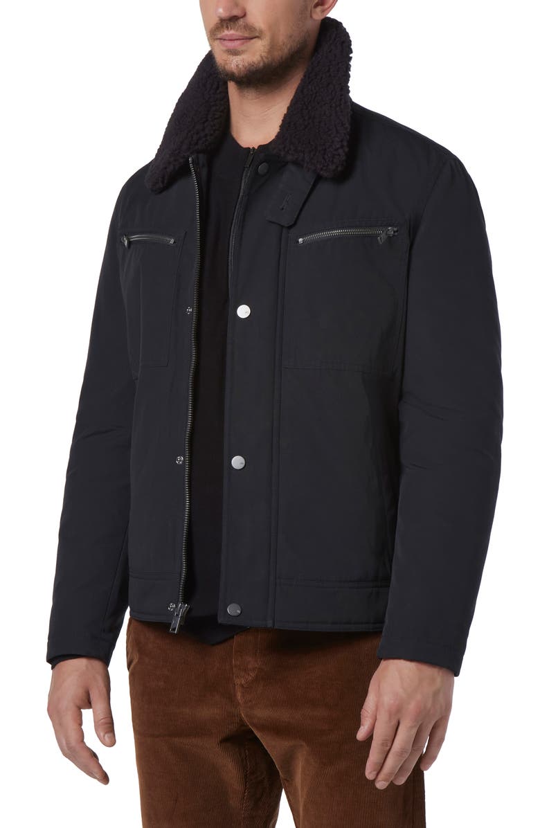 Andrew Marc Randall Waxed Jacket, Alternate, color, 