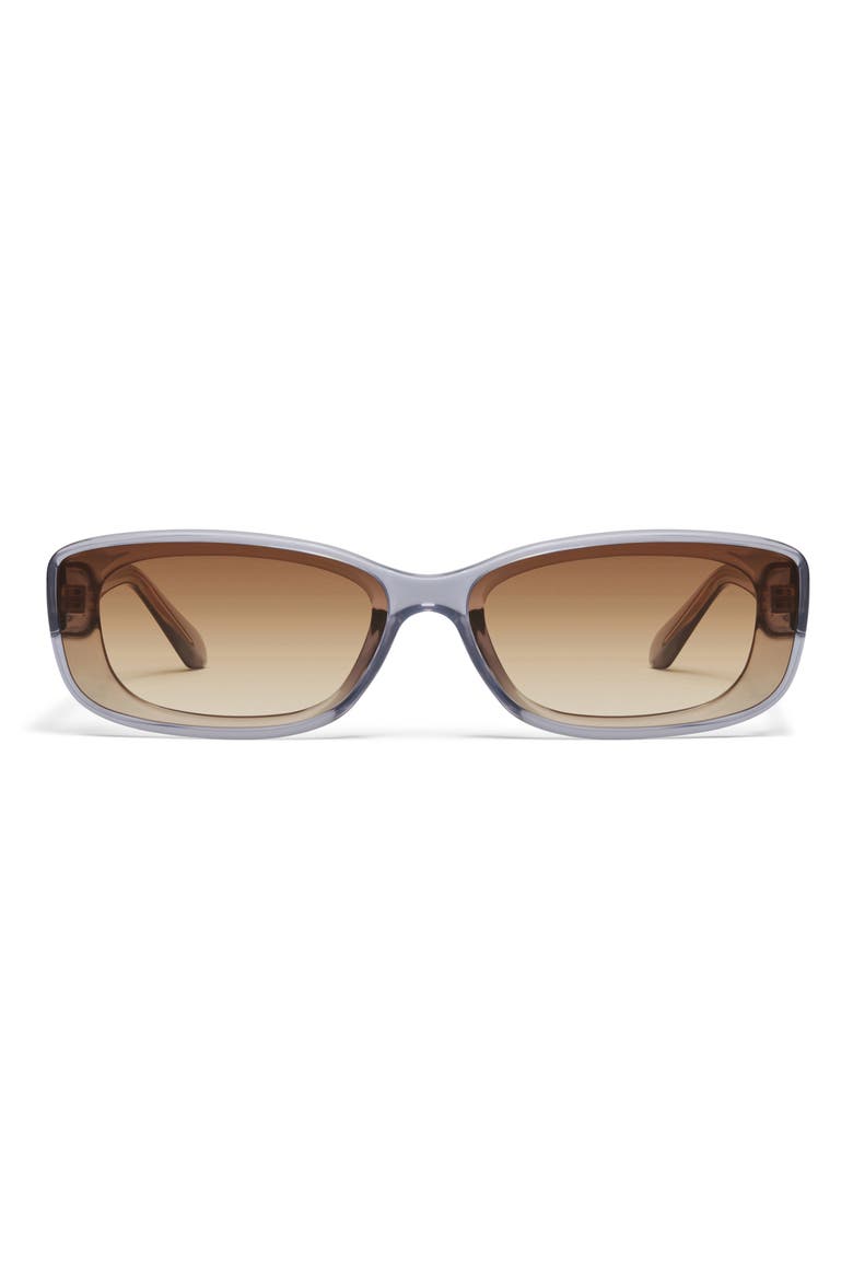 Vibe Check 62mm Small Square Sunglasses, Main, color, PALE BLUE/ SEPIA