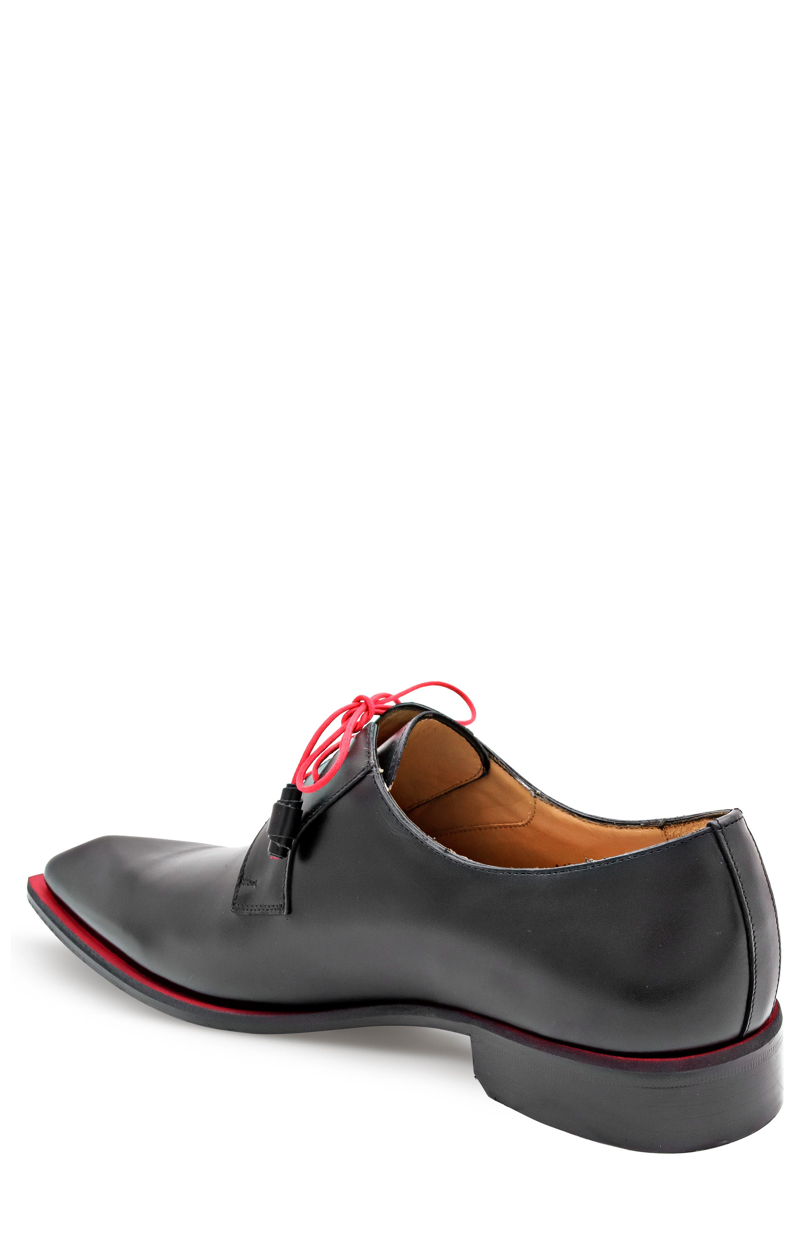 Mezlan Patina Derby, Alternate, color, Black