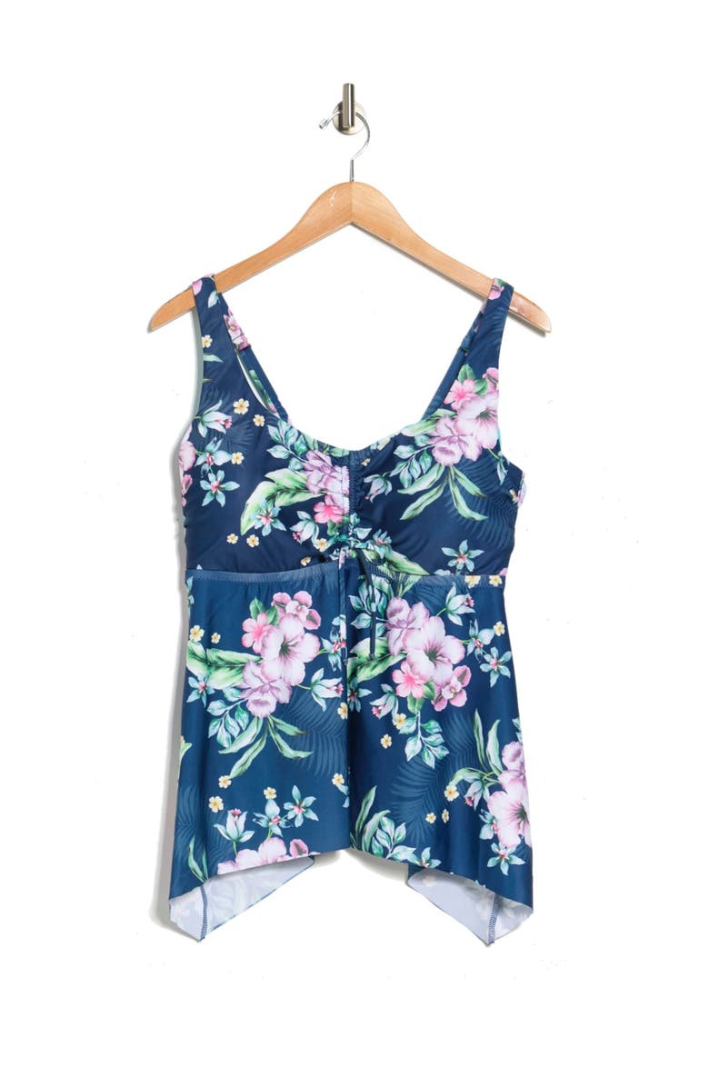 Becca Etc. Costa Rica Patterned Tankini, Alternate, color, 