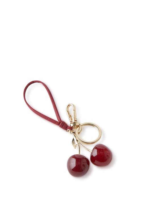 Rubi Shoes Bag Charm In Red Cherry