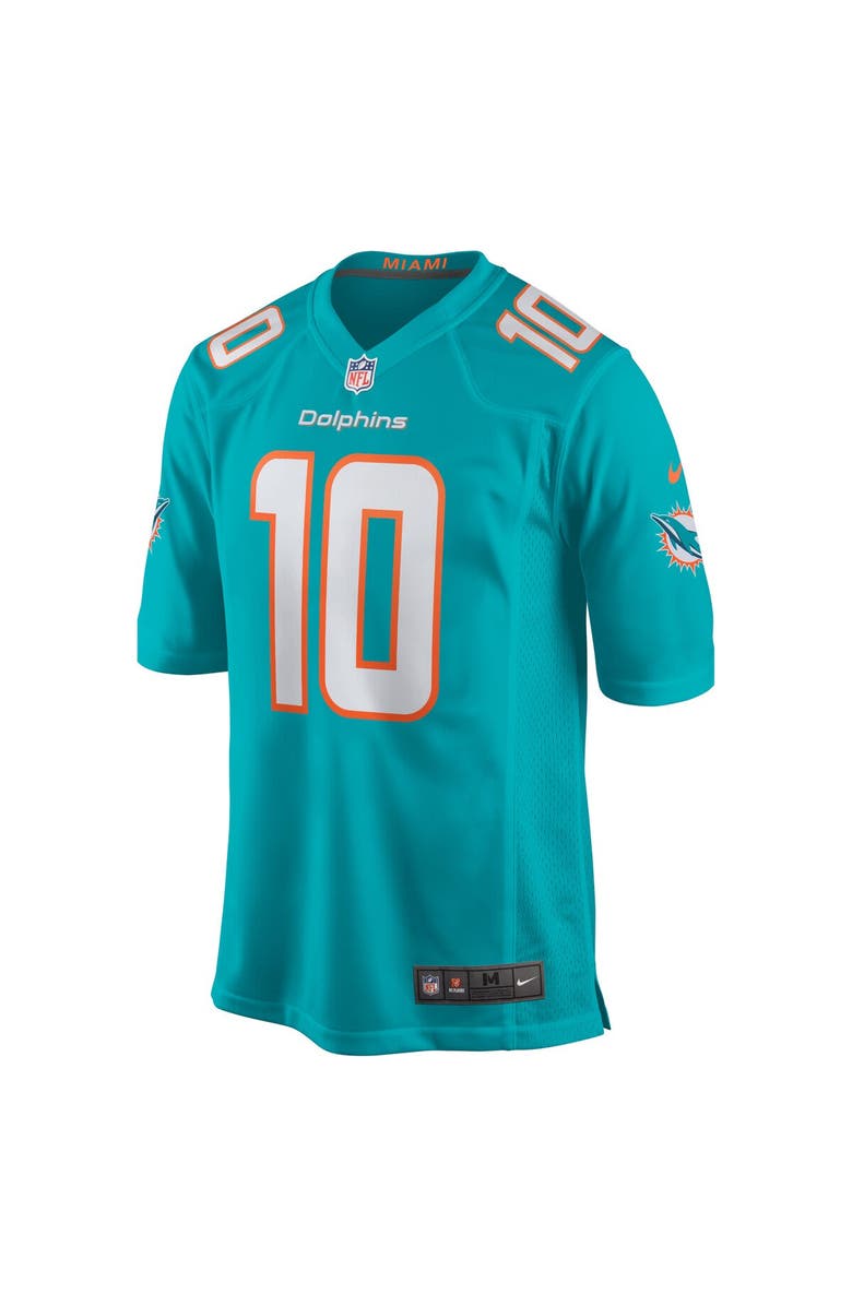 Nike Youth Nike Tyreek Hill Aqua Miami Dolphins Game Jersey, Alternate, color, Aqua