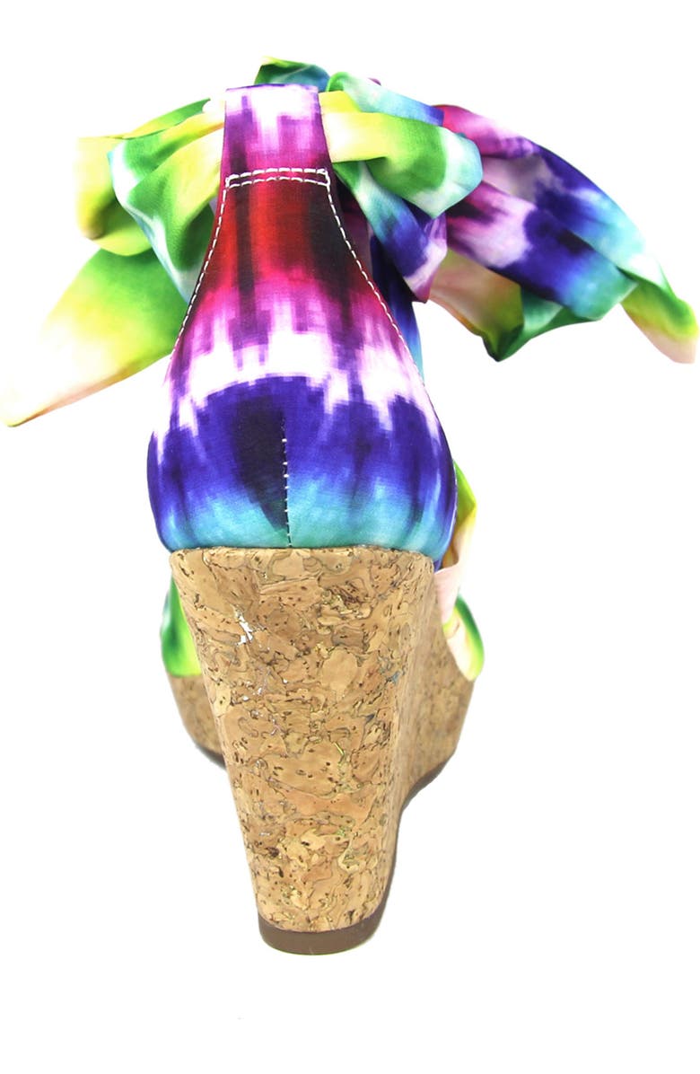 Impo Ozara Ankle Wrap Wedge Sandal, Alternate, color,