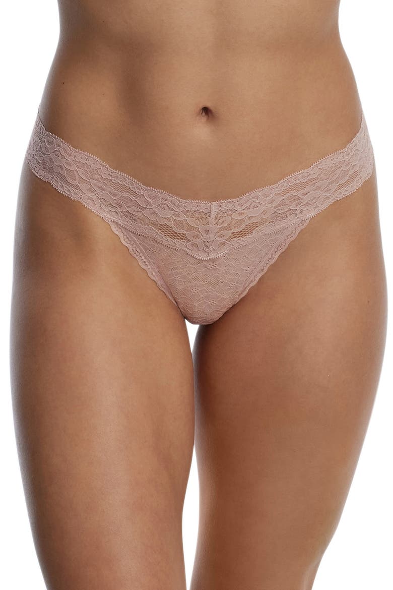 Goddess Lace Thong, Alternate, color, ROMANCE