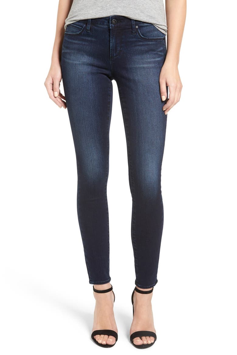 Sarah Skinny Jeans, Main, color, BLUE/ BLACK
