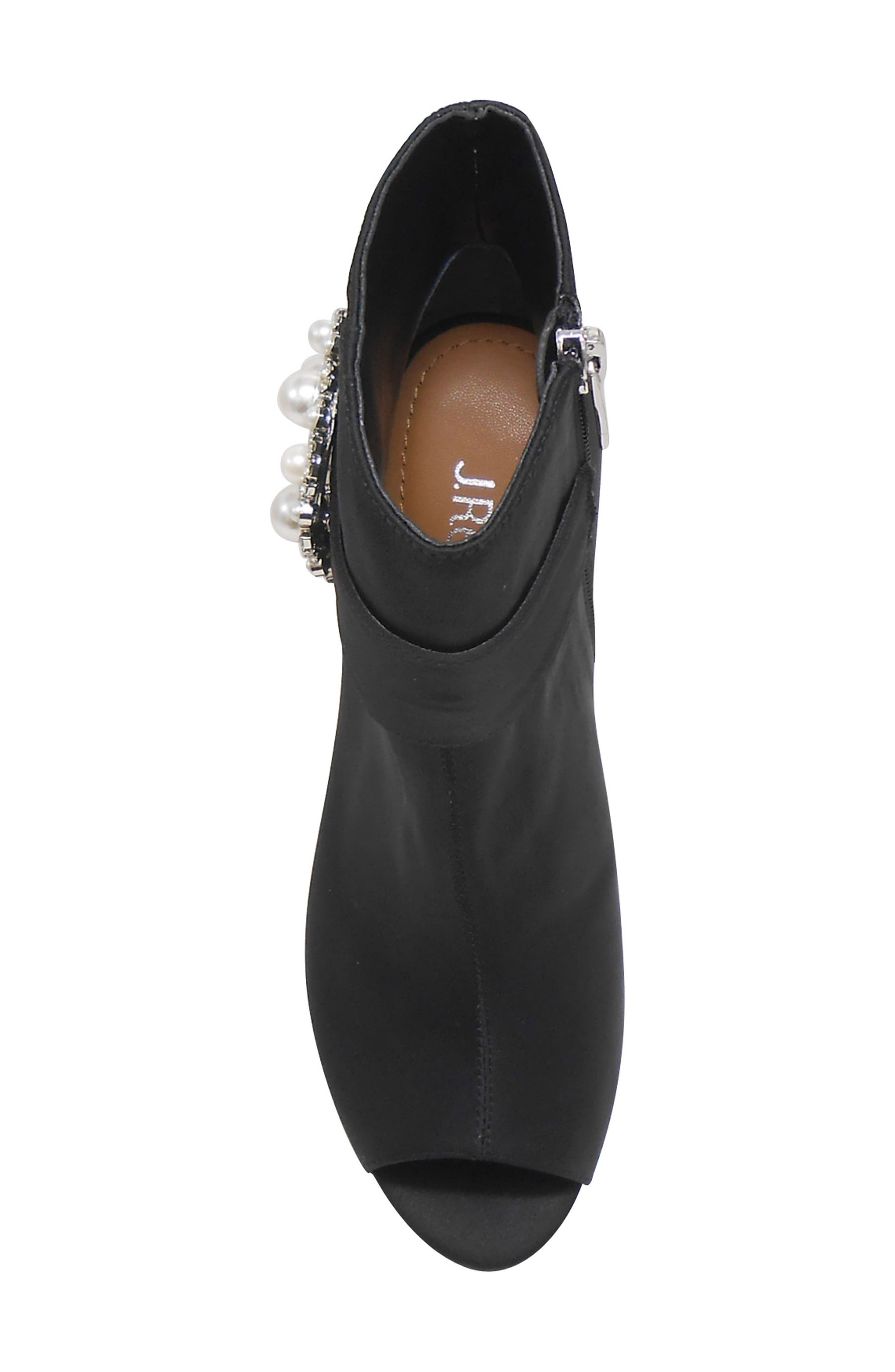 J. Reneé Pranati Embellished Open Toe Bootie, Alternate, color, 