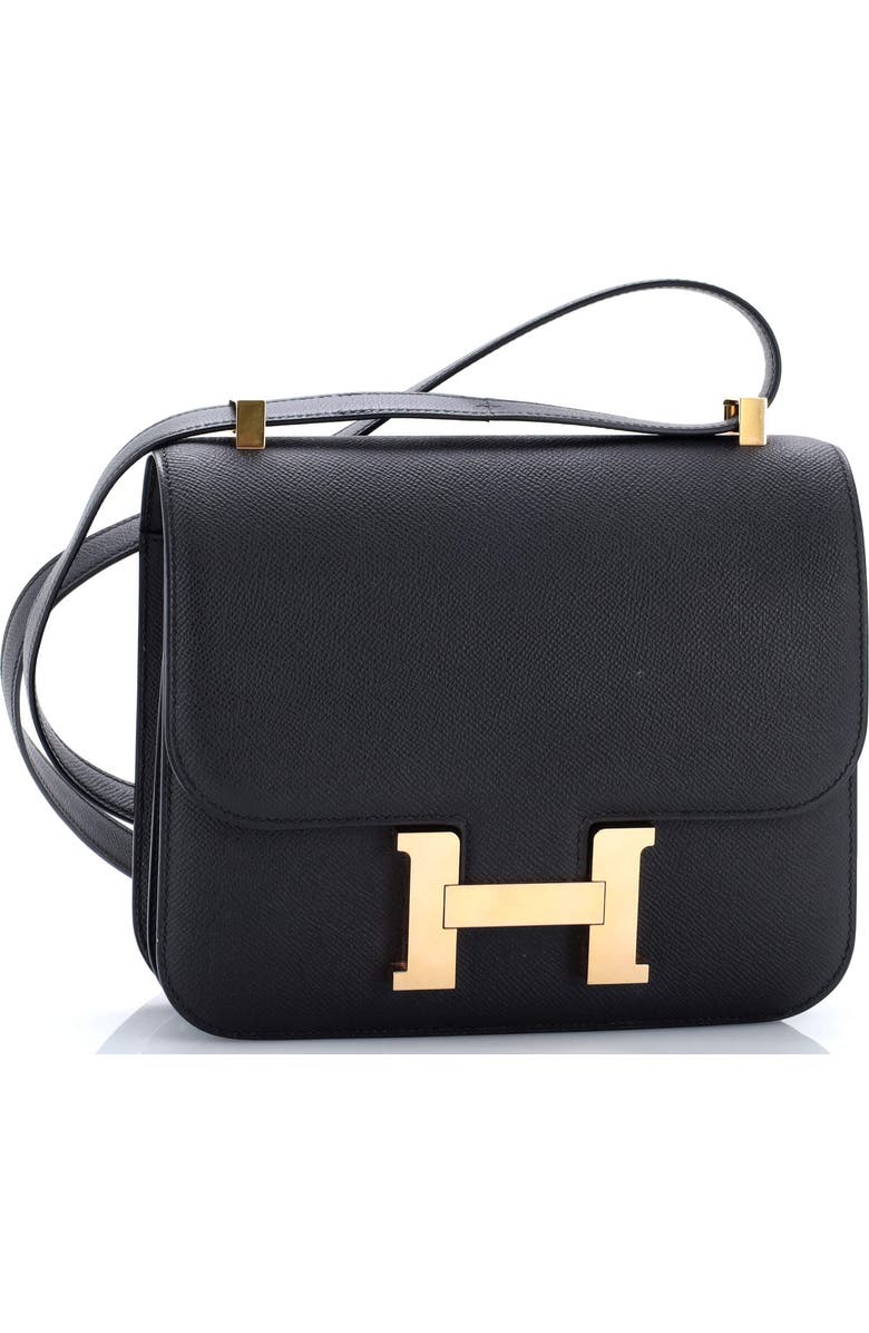 Pre-Owned Hermes Constance Bag Epsom 24, Alternate, color, Noir