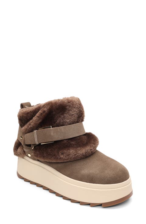 Moonrise Faux Fur Platform Bootie