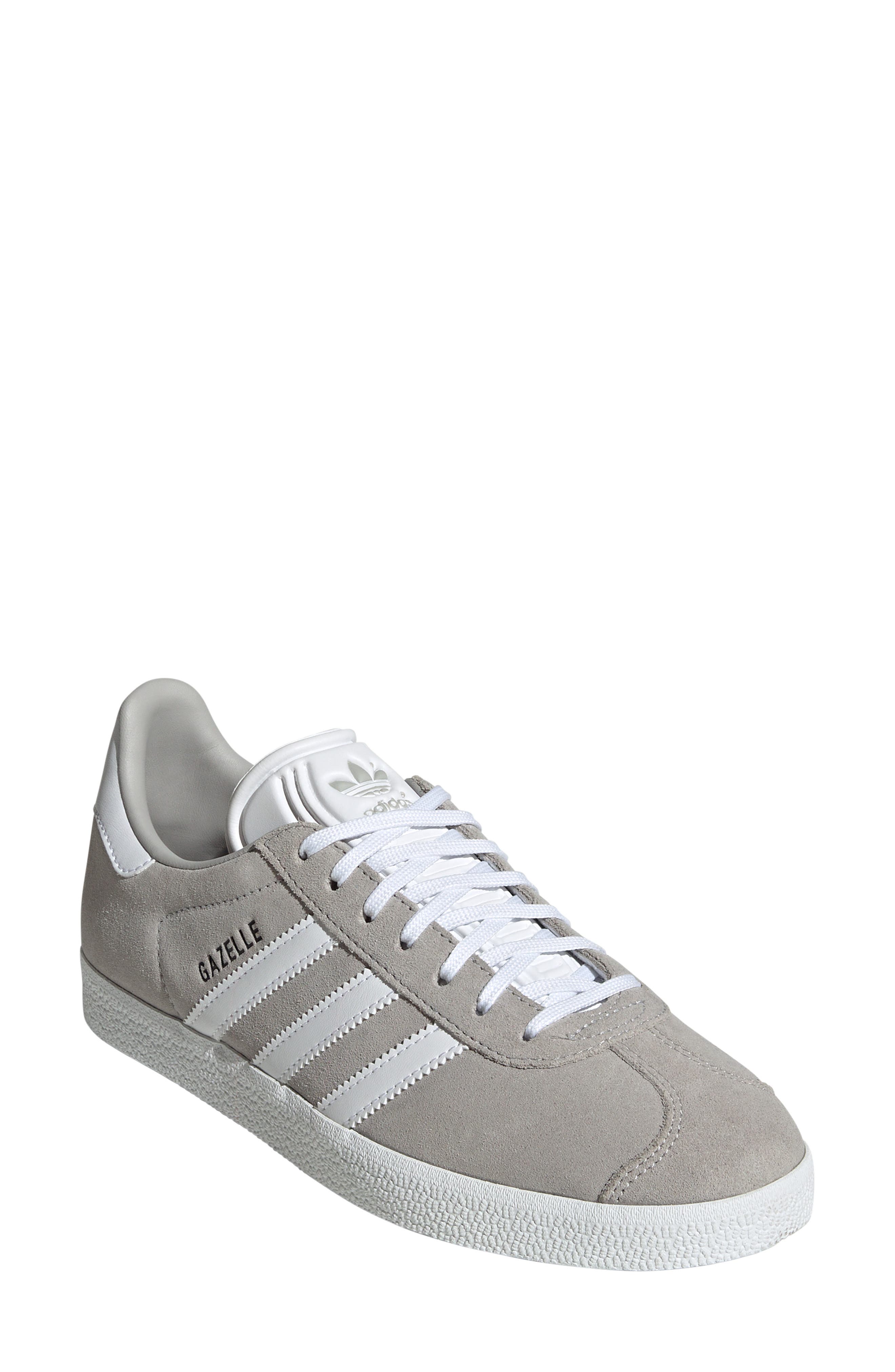 adidas Gazelle Sneaker, Main, color, Grey Two/White/Core Black