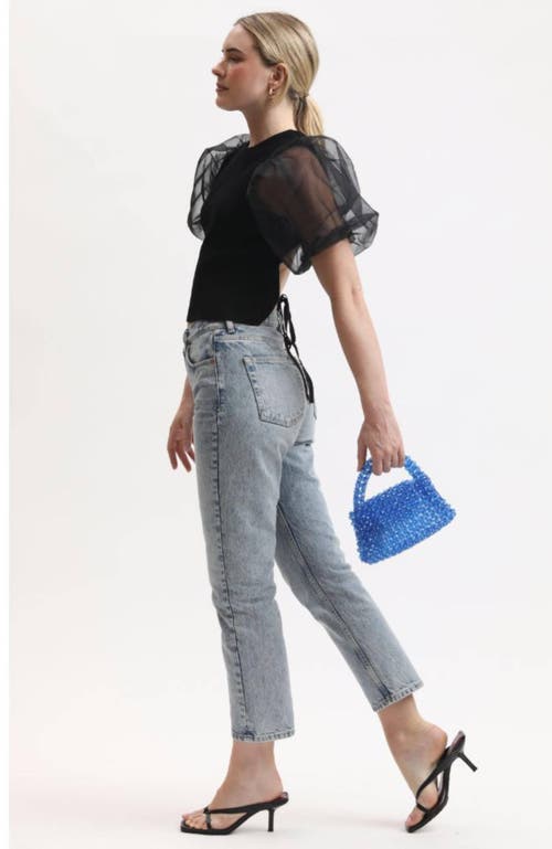 Moda Luxe Dolly Evening Bag In Blue
