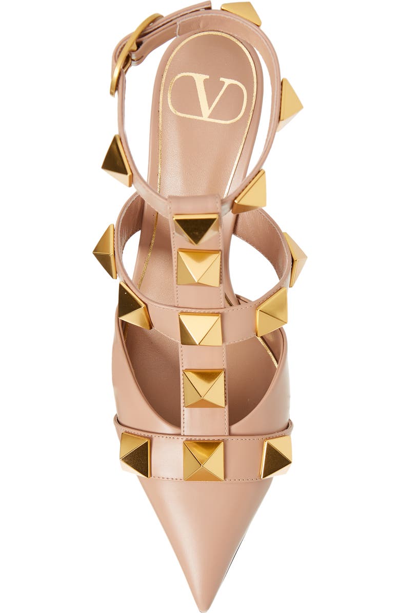 Valentino Garavani Roman Stud T-Strap Pump, Alternate, color,