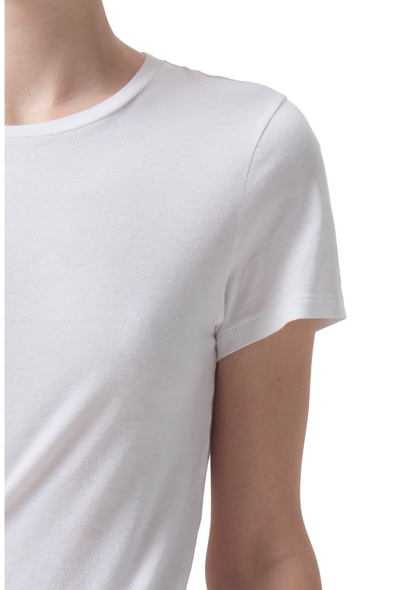 Annise Crewneck T-Shirt, Alternate, color, WHITE