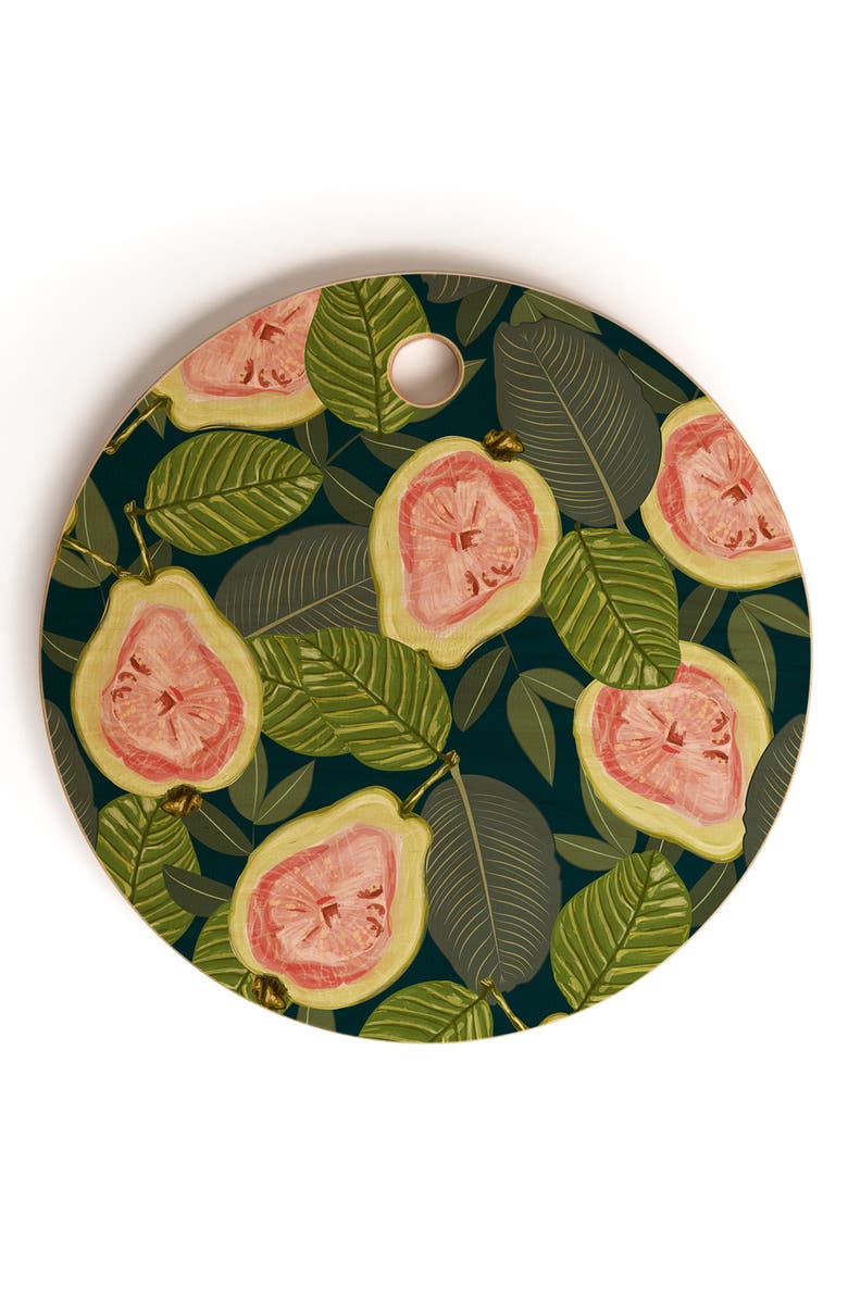 Deny Designs 83 Oranges Guava Cutting Board, Main, color,