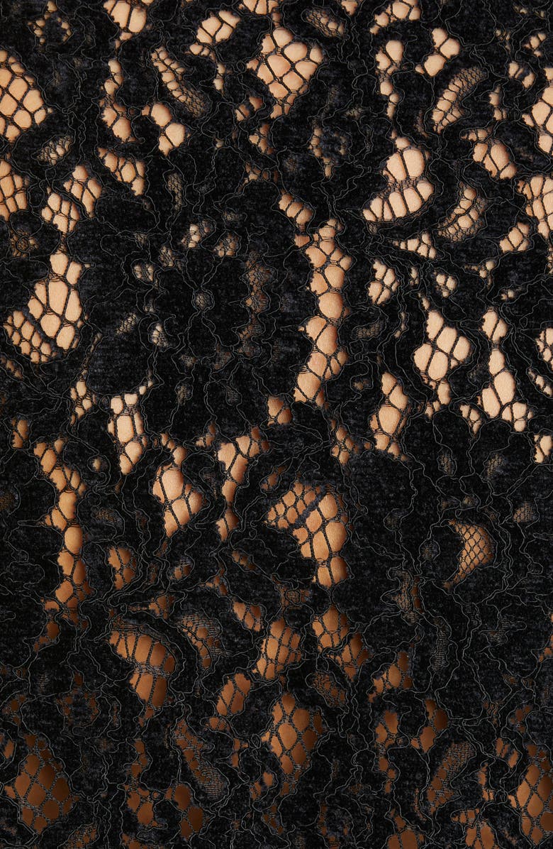 L'AGENCE Jenica Lace Button-Up Shirt, Alternate, color,