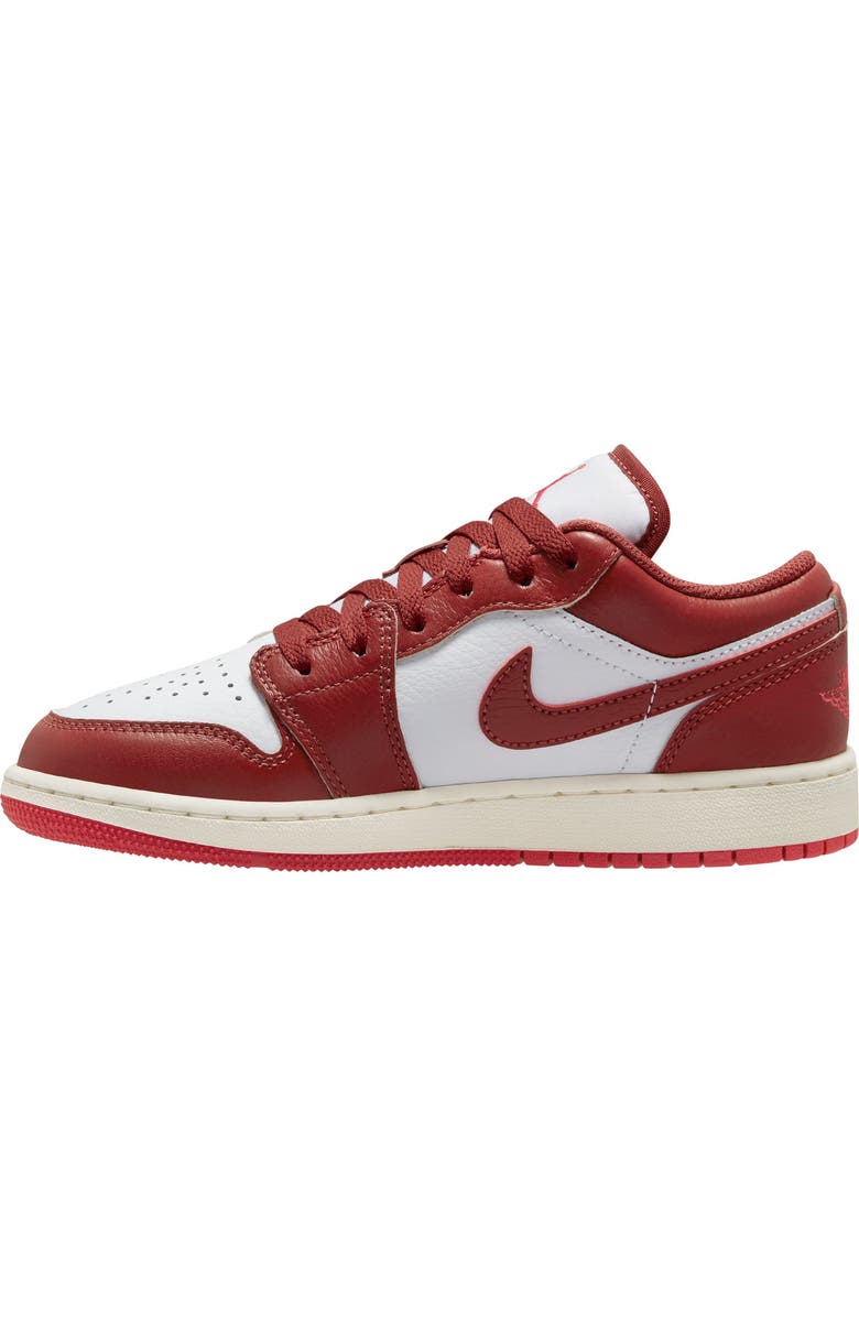 Jordan Air Jordan 1 Low SE Basketball Sneaker, Alternate, color, White/ Red/ Lobster/ Sail