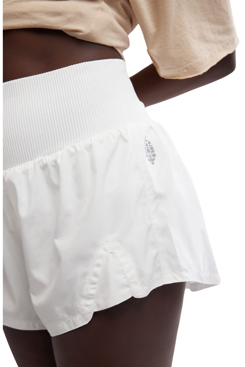 FP Movement Carpe Diem Water Resistant Shorts, Alternate, color, WHITE