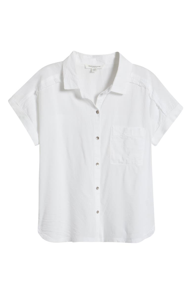 beachlunchlounge Lane Dolman Sleeve Shirt, Alternate, color, White