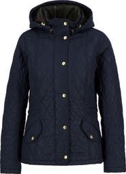 Barbour Millfire Hooded Quilted Jacket