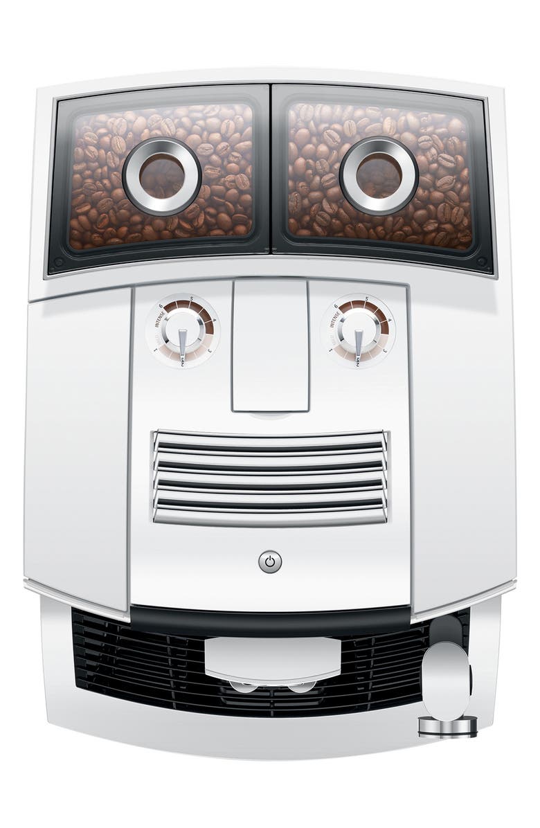 JURA J8 twin Automatic Coffee Machine, Alternate, color, Diamond White