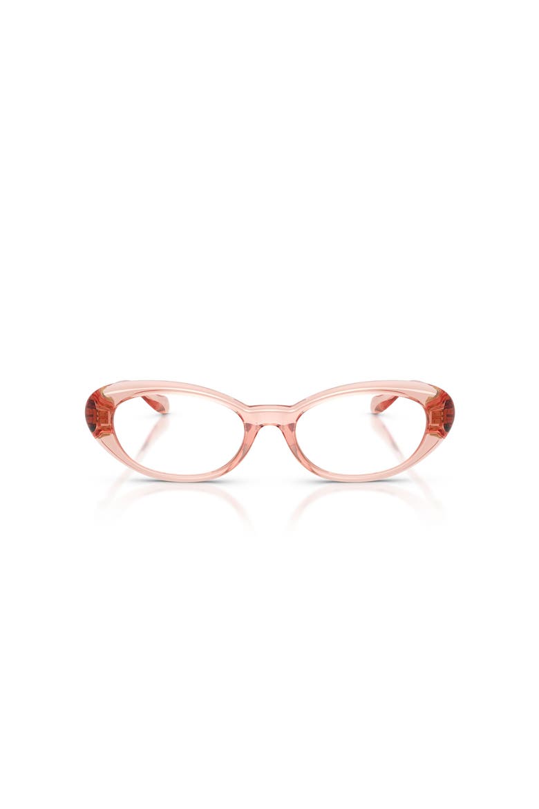 50mm Oval optical glasses, Alternate, color, Pink