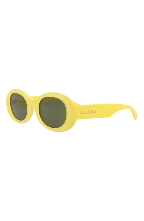 Gucci 52mm Oval Sunglasses