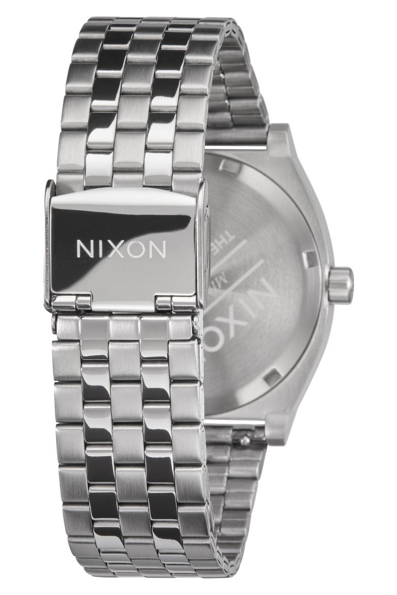 Time Teller Bracelet Watch, 37mm, Alternate, color, SILVER / BYRON BLUE