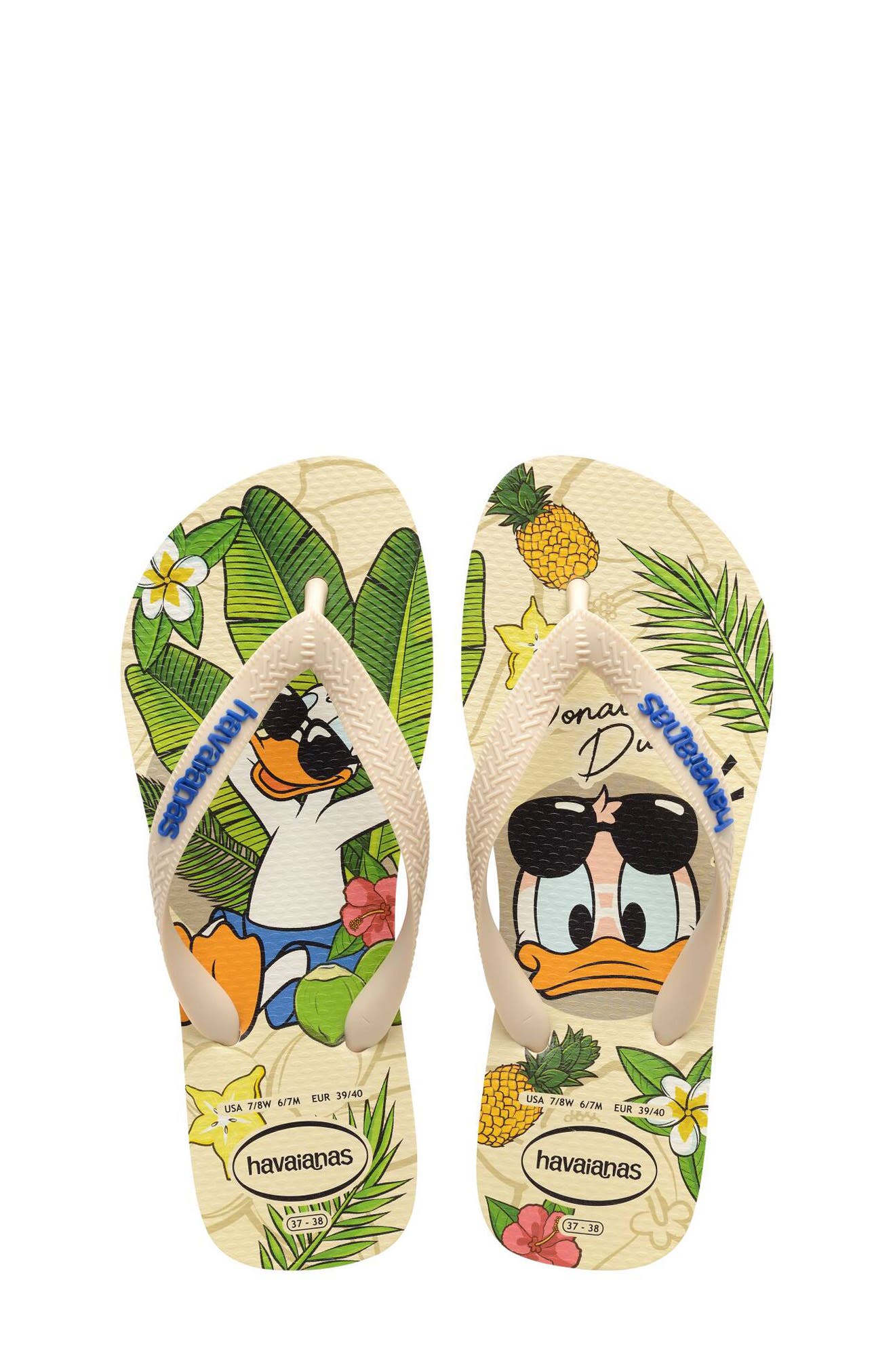 Havaianas x Disney Kids' Classics Flip Flop, Alternate, color, 