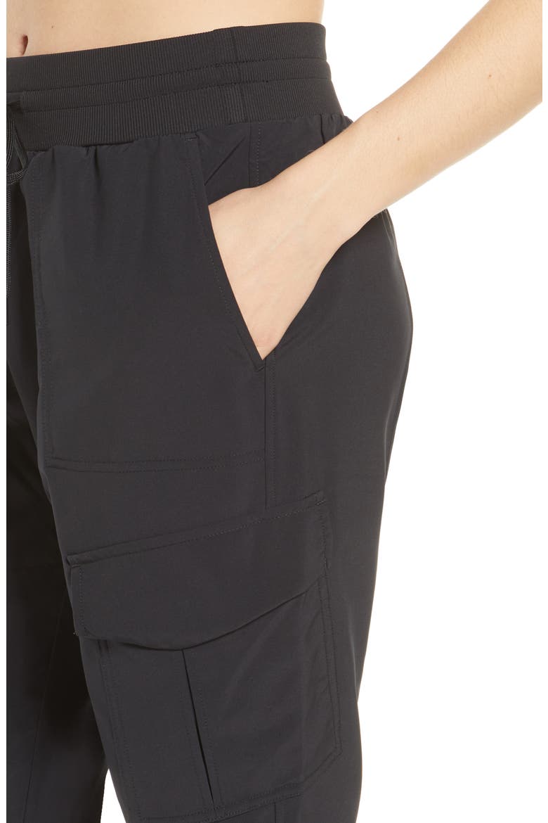 Getaway Cargo Pants, Alternate, color, BLACK