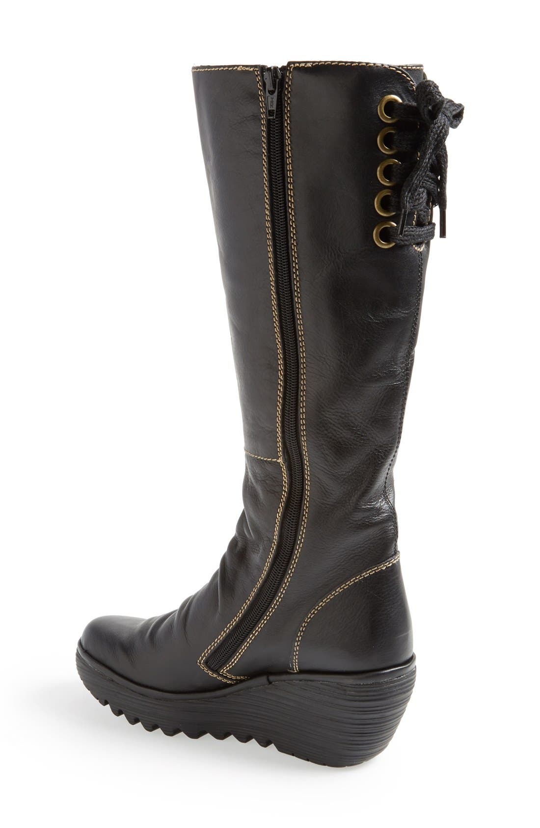 Fly London 'Yust' Knee High Platform Wedge Boot (Women) | Nordstrom