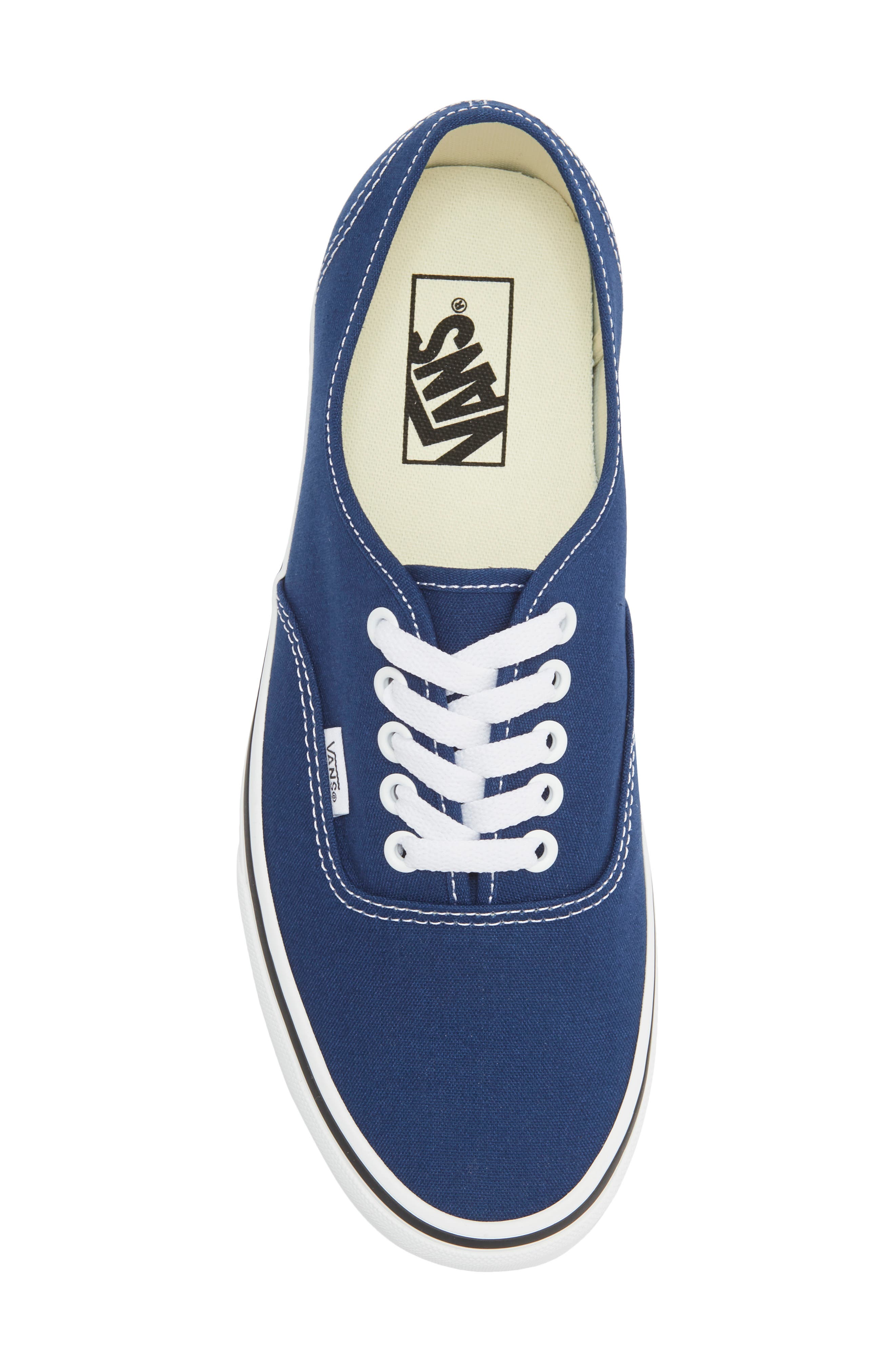 Authentic Sneaker, Alternate, color, DEEP INDIGO