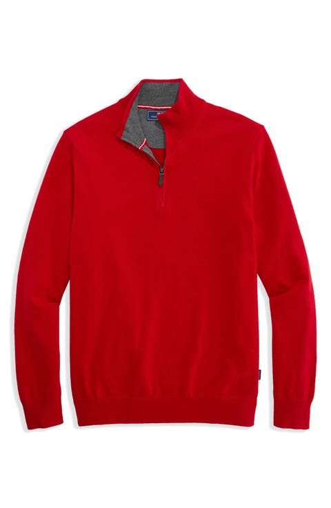 Boathouse Quarter Zip Sweater