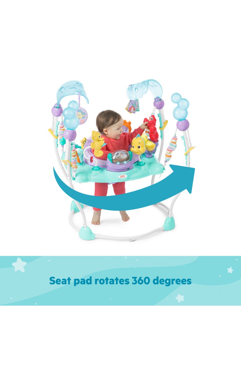 BRIGHT STARTS Disney The Little Mermaid Activity Jumper, Alternate, color, Multicolored