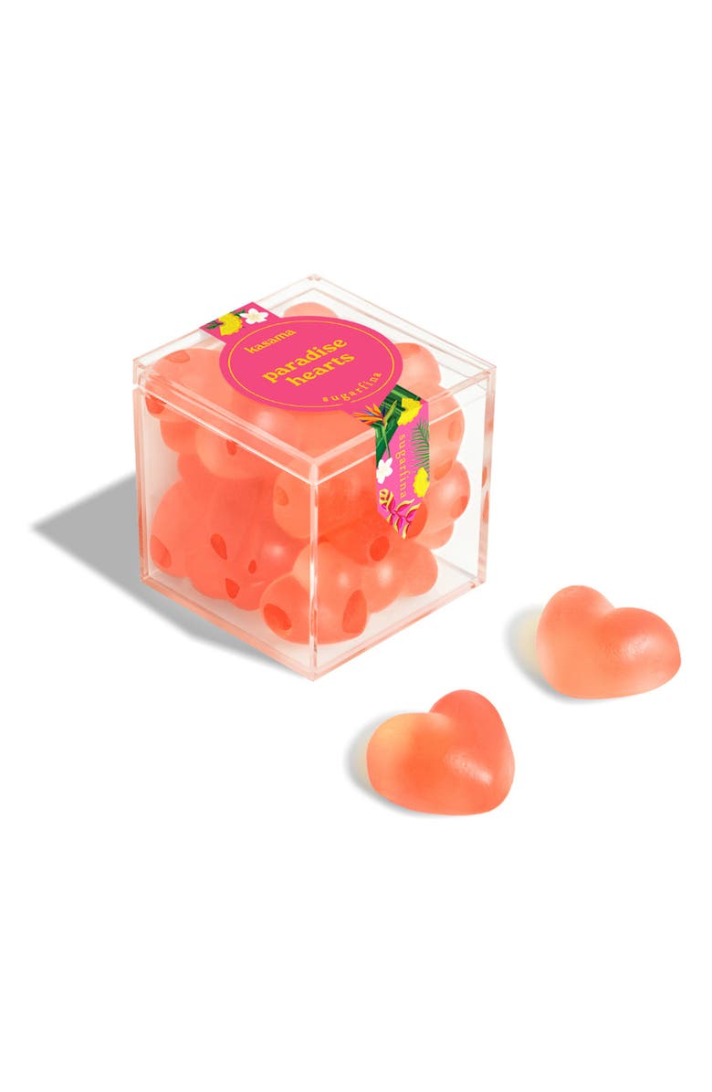 sugarfina Paradise Hearts Set of 3 Candy Cubes, Alternate, color,