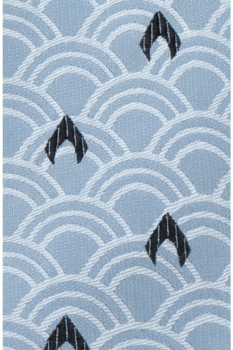 DC Aquaman Silk Blend Tie, Alternate, color, BLUE