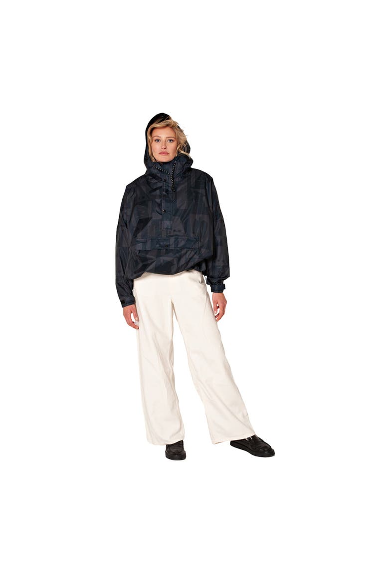 Anorak Back To Art, Alternate, color, Black