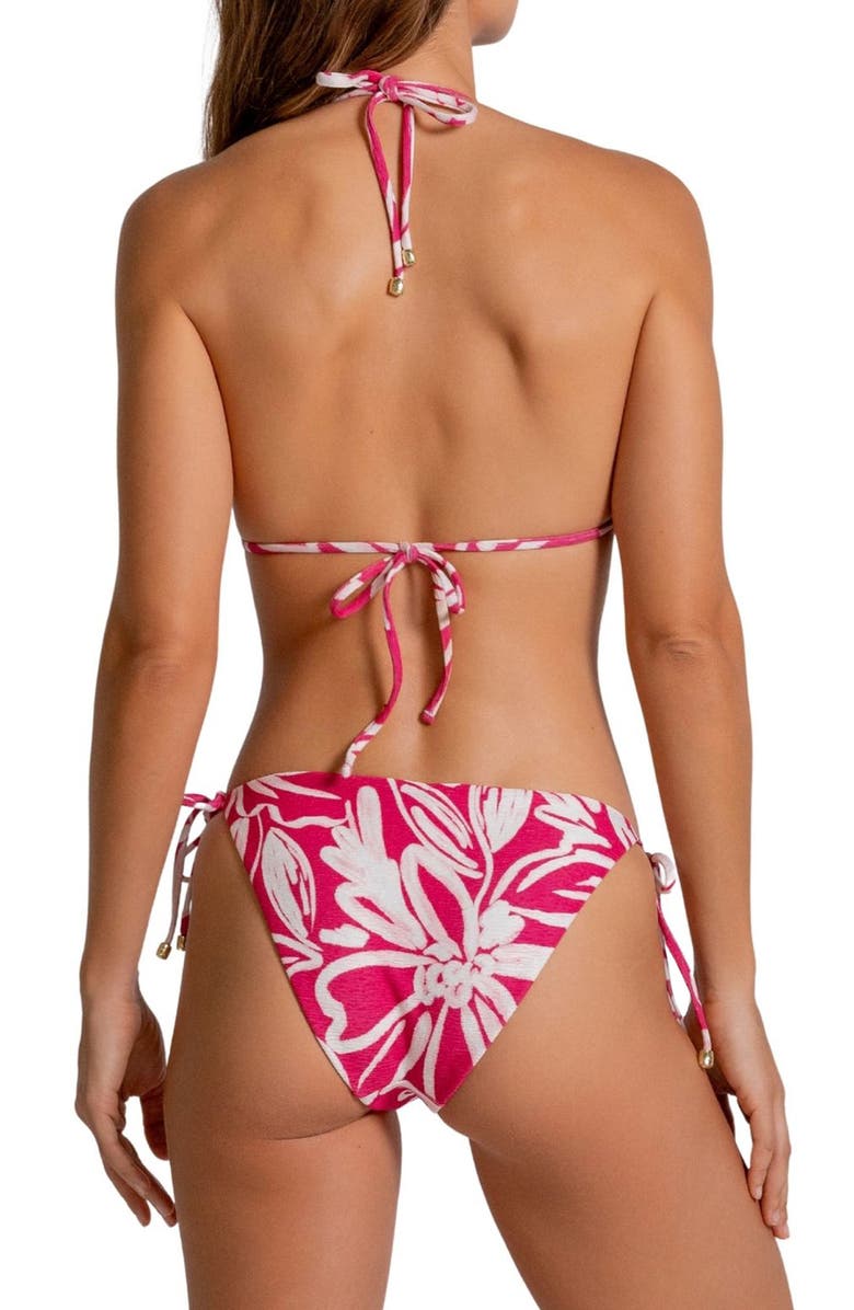 Cosita Linda Beaded Embroidered Triangle Bikini Top, Alternate, color, 