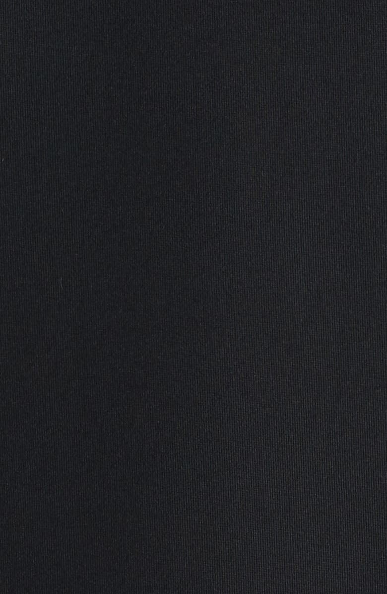 SANTO STUDIO Verona Tech Solid Black T-Shirt, Alternate, color, Black