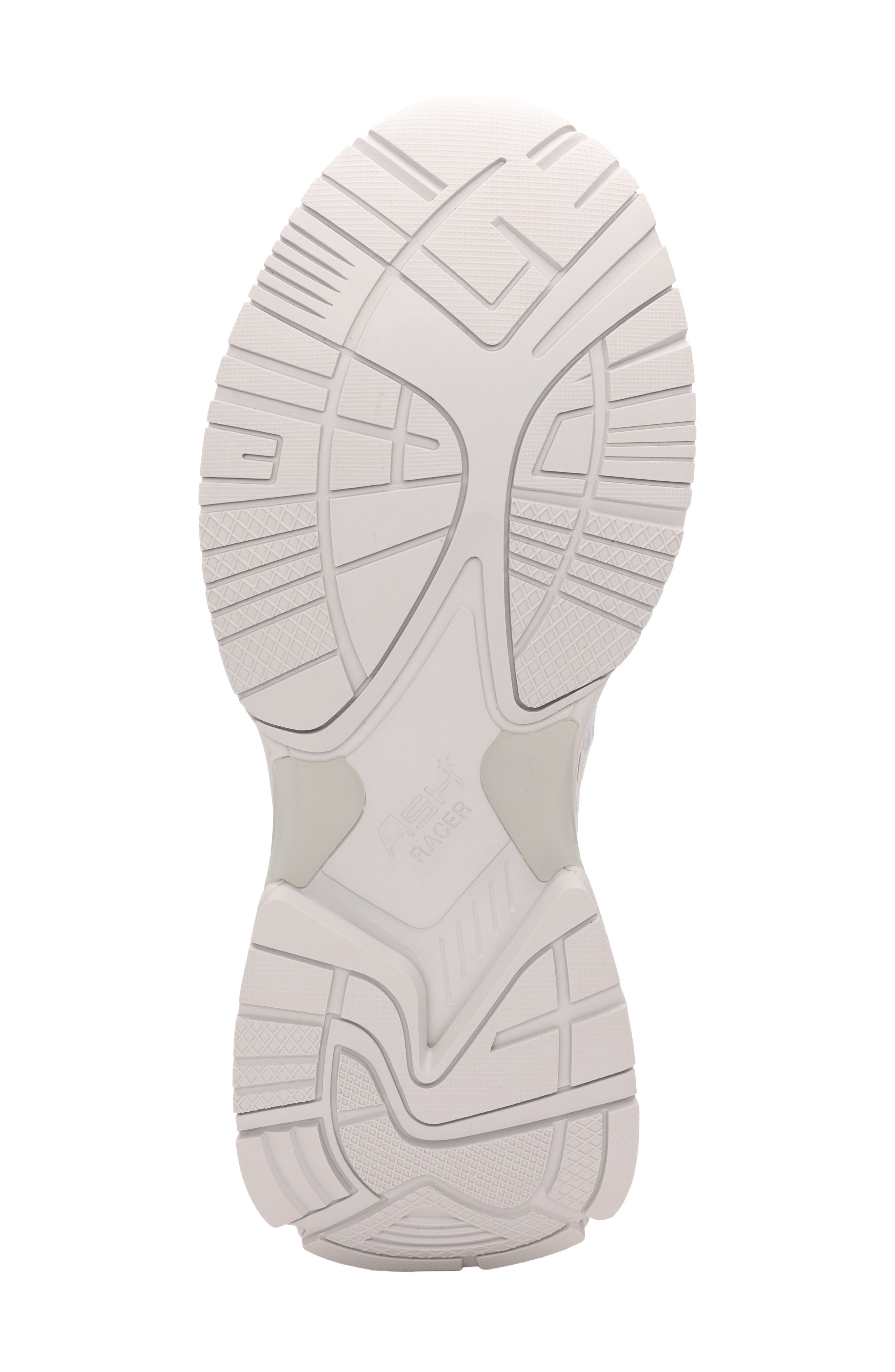 Ash Romie Bis Hybrid Mesh Loafer Sneaker, Alternate, color, Silver/ Silver