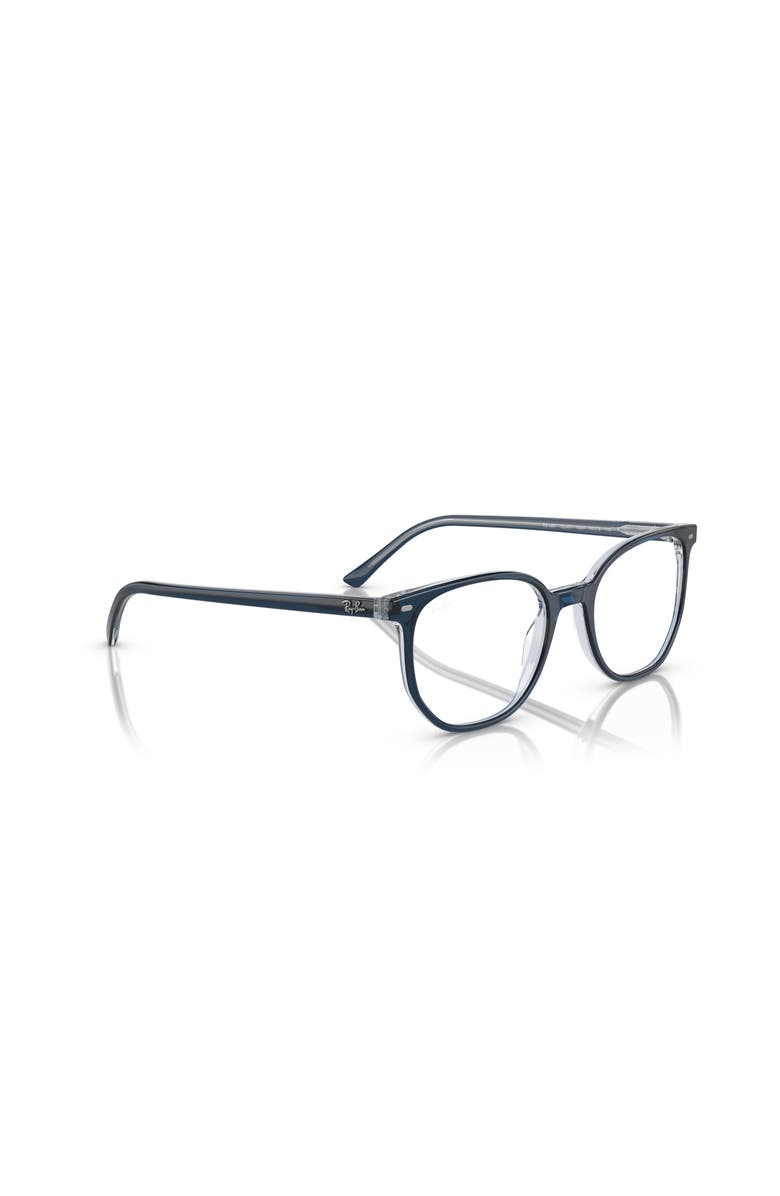 Ray-Ban 52mm Irregular optical glasses, Alternate, color, Blue