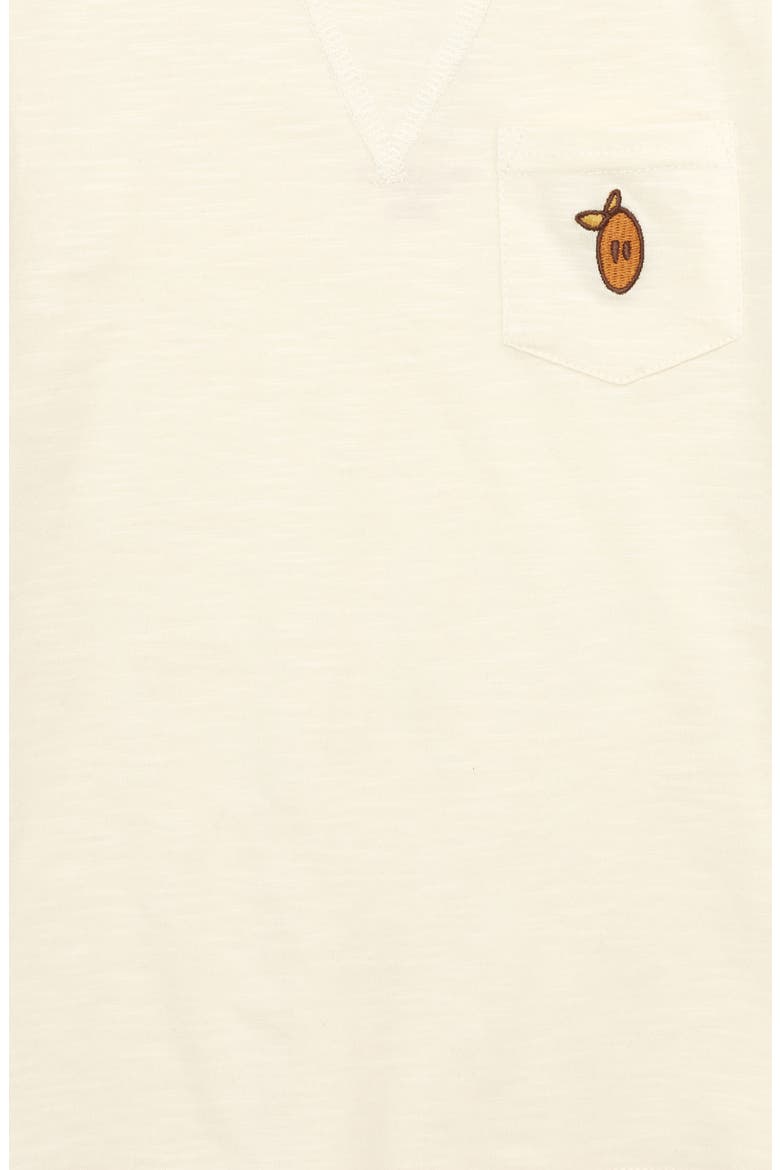 Montego Sand Organic Cotton Pocket T-Shirt, Alternate, color, BEIGE/ CREAM